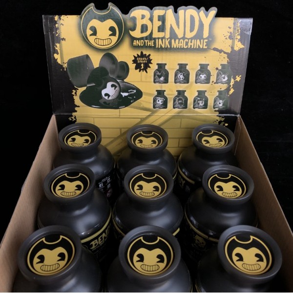 Бенді та Чорнильна Машина Bendy and the Ink Machine Слайм із сюрприз фігуркою Чорнильний слайм із загадковою фігуркою