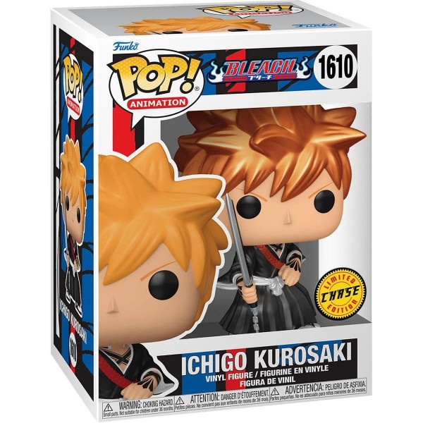 Фігурка Бліч Ічіго Куросакі Bleach Ichigo Kurosaki Funko Pop фанко поп іграшка 10 см №1610