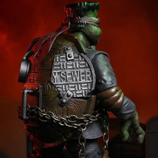 Фигурка Монстр Черепашка Ниндзя Рафаэль Франкенштейн Universal Monsters Teenage Mutant Ninja Turtles Raphael 18 см