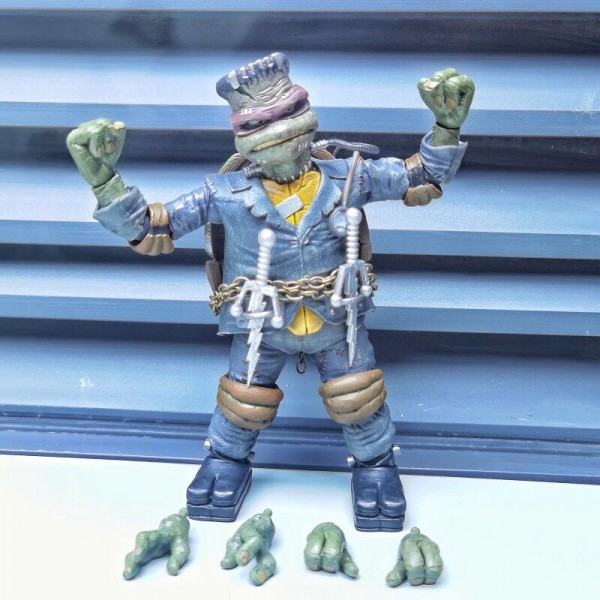 Фигурка Монстр Черепашка Ниндзя Рафаэль Франкенштейн Universal Monsters Teenage Mutant Ninja Turtles Raphael 18 см