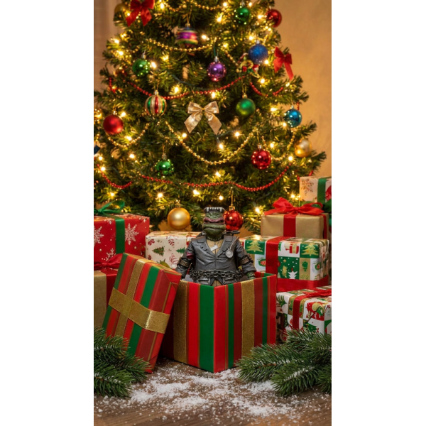 Фигурка Монстр Черепашка Ниндзя Рафаэль Франкенштейн Universal Monsters Teenage Mutant Ninja Turtles Raphael 18 см