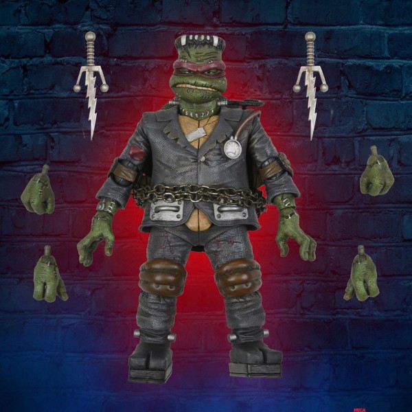 Фигурка Монстр Черепашка Ниндзя Рафаэль Франкенштейн Universal Monsters Teenage Mutant Ninja Turtles Raphael 18 см
