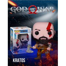 Кратос фігурка Кратос із сокирою бог війни вінілова фігурка Funko pop Kratos with Axe №269