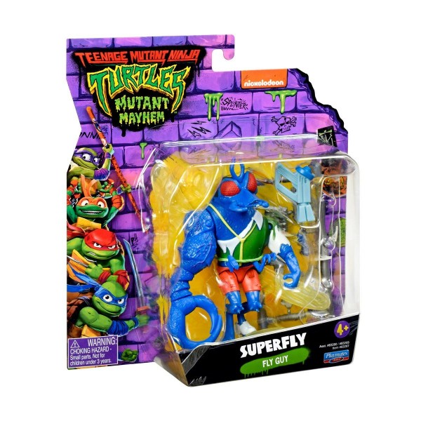 Фигурка Черепашки Ниндзя Суперфлай Superfly TMNT Ninja Turtles игрушка 11 см