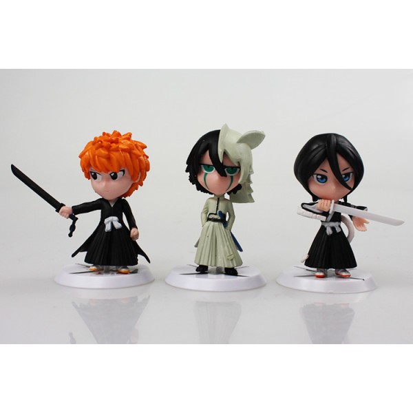 Набір фігурок Бліч Bleach Ichigo Ulquiorra фігурки героїв аніме 6 шт./компл. 6-8 см