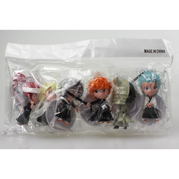 Набір фігурок Бліч Bleach Ichigo Ulquiorra фігурки героїв аніме 6 шт./компл. 6-8 см