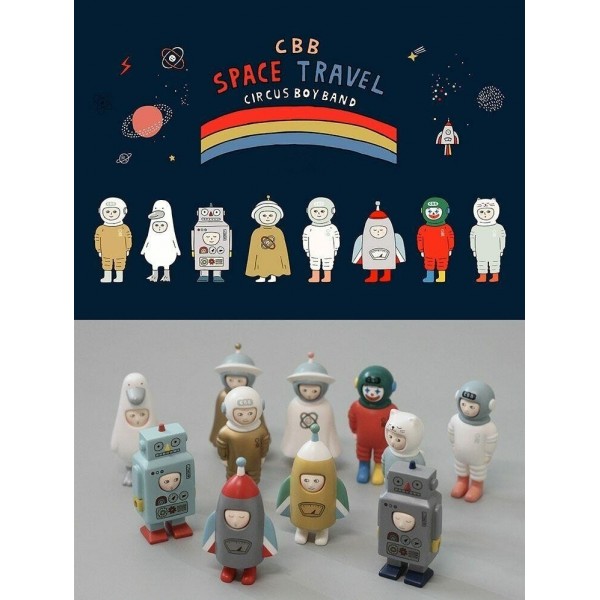 Фігурки Космічна подорож SPASE TRAVEL Circus Boy Band набір 12 шт
