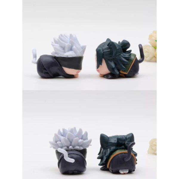 Магическая Битва фигурки Jujutsu Kaisen аниме игрушки детские набор 4 шт 4 см