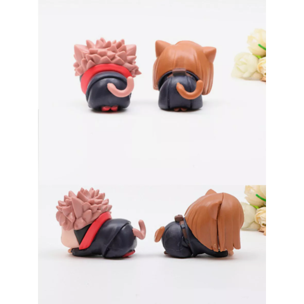 Магическая Битва фигурки Jujutsu Kaisen аниме игрушки детские набор 4 шт 4 см