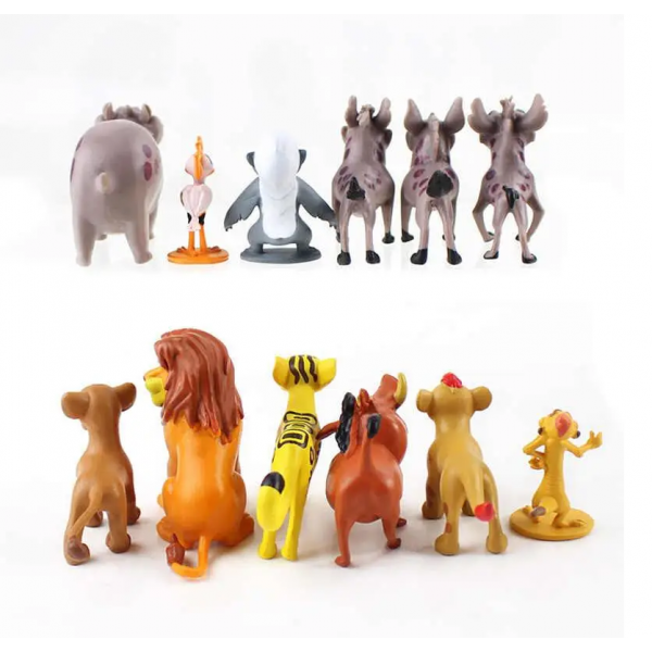 Набір фігурок Король Лев The Lion King дитячі дитячі фігурки 12 шт 4-7см