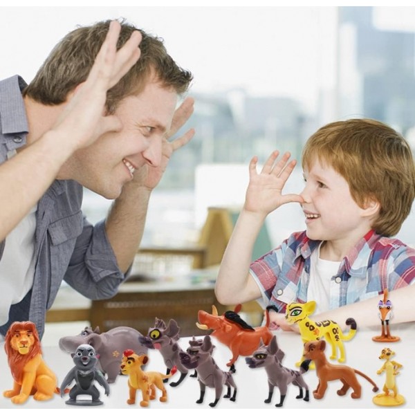 Набір фігурок Король Лев The Lion King дитячі дитячі фігурки 12 шт 4-7см