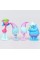 Набір фігурок Тролі Trolls Смурфики Smurfs дитячі іграшки 3-6 см 12 шт