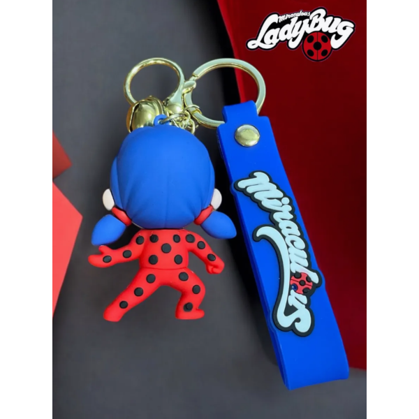 Брелок Леді Баг та Супер-Кіт Ladybug фігурка іграшка для ключів, рюкзака, сумки 7,1 см