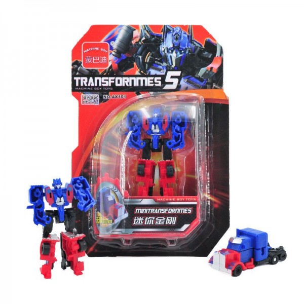 Робот-трансформер Оптимус Прайм Мегатрон Optimus Prime Megatron minitransformes игрушка 7,5 см