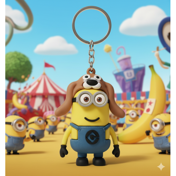 Брелок Миньон Гадкий Я Minion фигурка игрушка для ключей, рюкзака, сумки 5,5 см