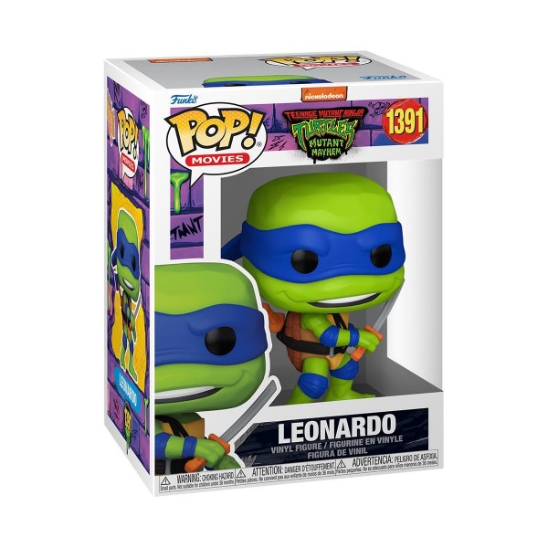Фігурка Funko Pop Фанко Поп Черепашки-ніндзя TMNT Леонардо Leonardo Ninja Turtles 10см №1391