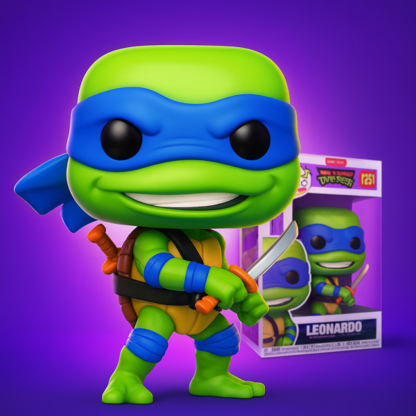 Фігурка Funko Pop Фанко Поп Черепашки-ніндзя TMNT Леонардо Leonardo Ninja Turtles 10см №1391