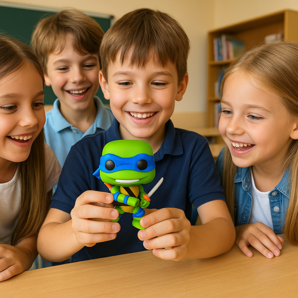 Фігурка Funko Pop Фанко Поп Черепашки-ніндзя TMNT Леонардо Leonardo Ninja Turtles 10см №1391