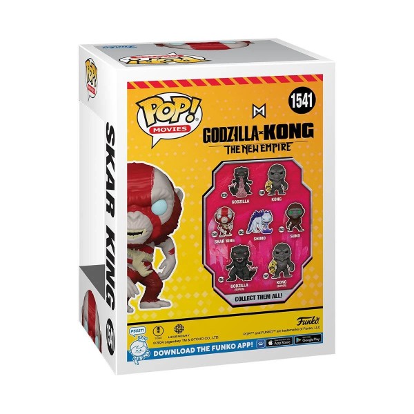 Фігурка Скар Кінг Годзілла і Конг: Нова імперія Godzilla x Kong: The New Empire Skar King Funko pop фанко поп 10 см №1541