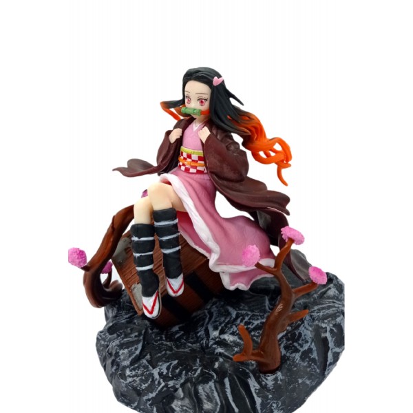 Фигурка Незуко Камадо Клинок рассекающий демонов, Demon Slayer Nezuko 17 см