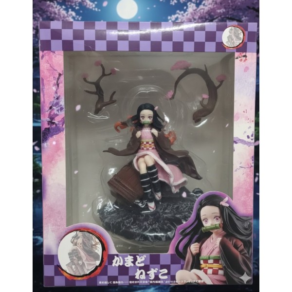 Фигурка Незуко Камадо Клинок рассекающий демонов, Demon Slayer Nezuko 17 см