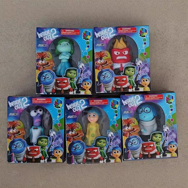 Фігурка Думками навиворіт Страх Inside Out інсайд іграшка дитяча 10 см