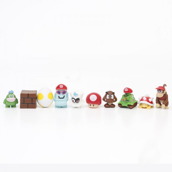 Набір фігурок Супер Маріо Super Mario брати Маріо ігрові фігурки 48 шт 2-5 см