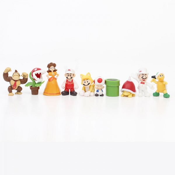 Набір фігурок Супер Маріо Super Mario брати Маріо ігрові фігурки 48 шт 2-5 см