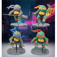 Набор фигурок Черепашки Ниндзя Ninja Turtles TMNT игрушки 4 шт Леонардо - Донатело - Микиланжело - Рафаель 12,5 см