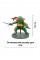 Набор фигурок Черепашки Ниндзя Ninja Turtles TMNT игрушки 4 шт Леонардо - Донатело - Микиланжело - Рафаель 12,5 см