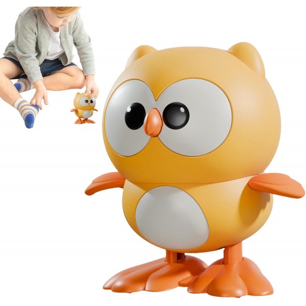Совенок Хоп Хоп дитяча заводна іграшка розвиваюча сова фігурка 8,5 см