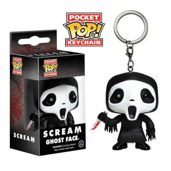 Крик  брелок Призрачное Лицо Funko POP виниловая фигурка Scream Ghost Face фанко поп