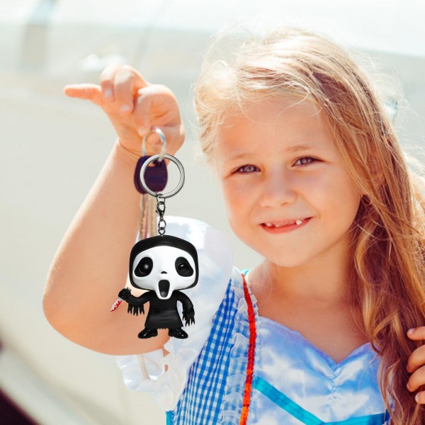 Крик  брелок Призрачное Лицо Funko POP виниловая фигурка Scream Ghost Face фанко поп