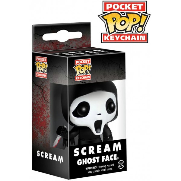 Крик  брелок Призрачное Лицо Funko POP виниловая фигурка Scream Ghost Face фанко поп
