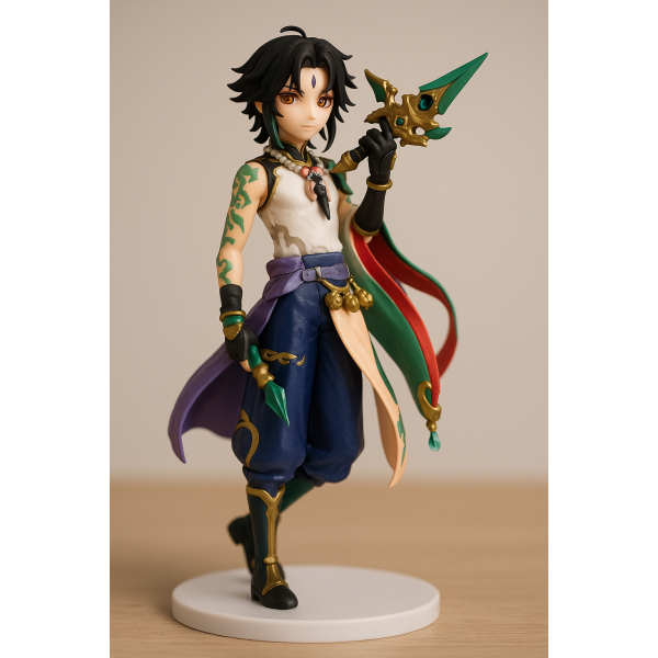 Фигурка Геншин Импакт Воин Сяо Genshin Impact Xiao игрушка аниме 20см