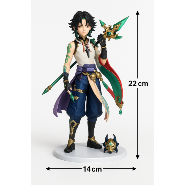 Фигурка Геншин Импакт Воин Сяо Genshin Impact Xiao игрушка аниме 20см