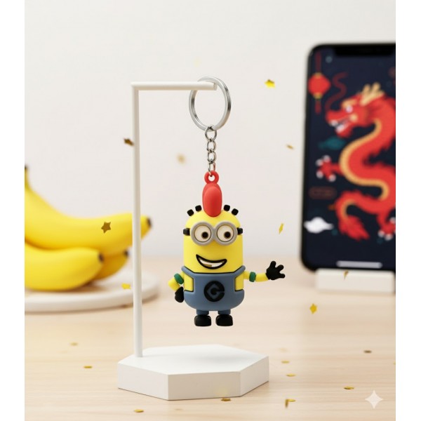 Брелок Миньон Гадкий Я Minion фигурка игрушка для ключей, рюкзака, сумки 5 см