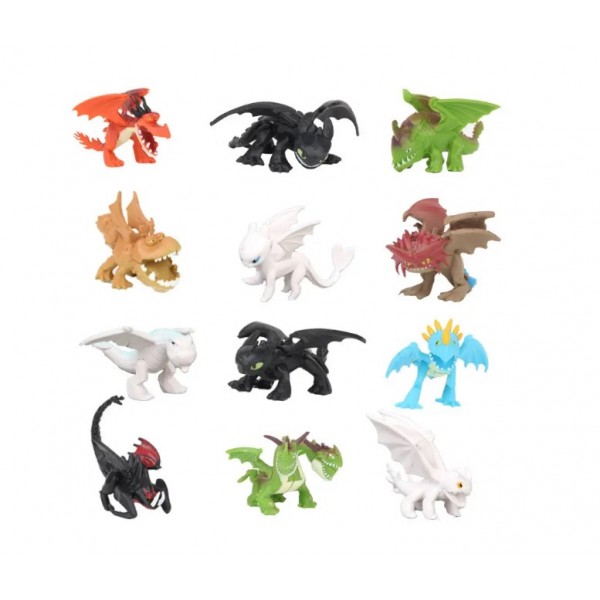 Набор фигурок Как приручить дракона фигурки How to Train Your Dragon игрушки детские 12 шт 3-4 см