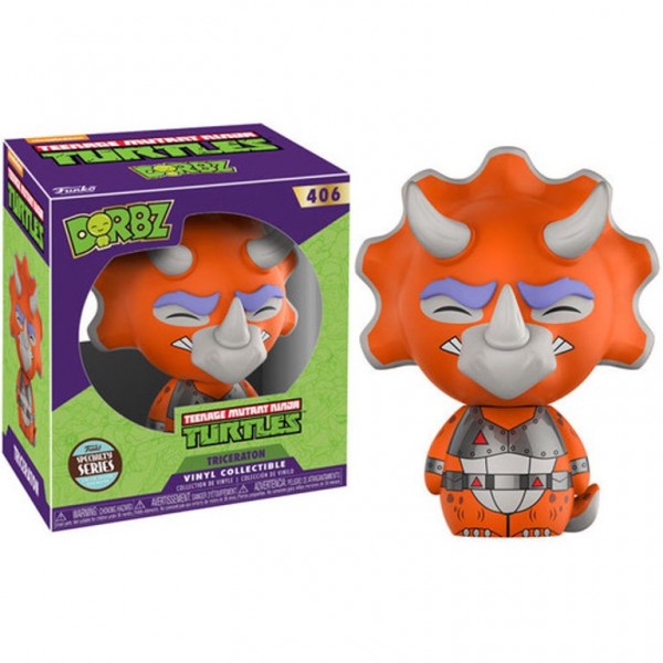 Фигурка Трисератон (Triceraton) — Funko Dorbz — Черепашки-ниндзя (TMNT) Фанко Дорбз — 8 см