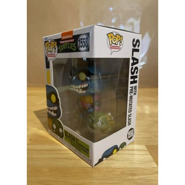 Фігурка Черепашки ніндзя Слеш Slash with Pre-Mutated Slash Funko Pop Фанко Поп ninja turtles TMNT 10 см №1558