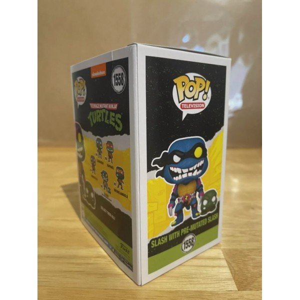Фігурка Черепашки ніндзя Слеш Slash with Pre-Mutated Slash Funko Pop Фанко Поп ninja turtles TMNT 10 см №1558