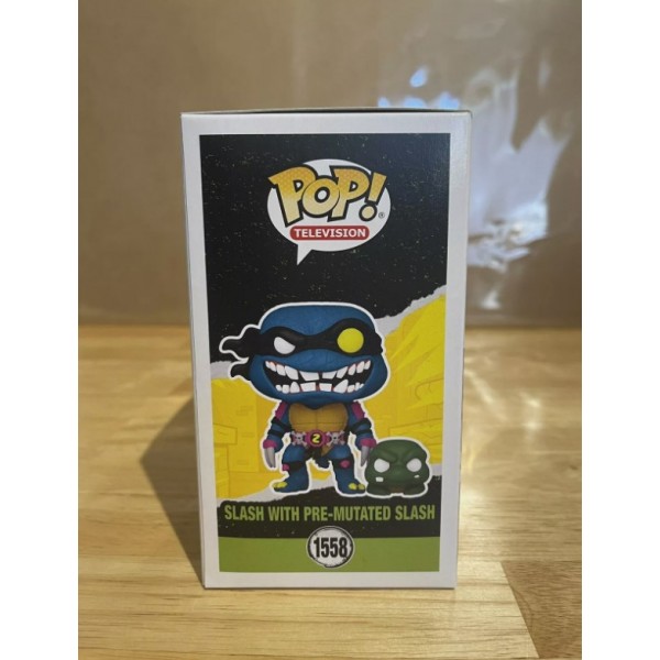 Фігурка Черепашки ніндзя Слеш Slash with Pre-Mutated Slash Funko Pop Фанко Поп ninja turtles TMNT 10 см №1558
