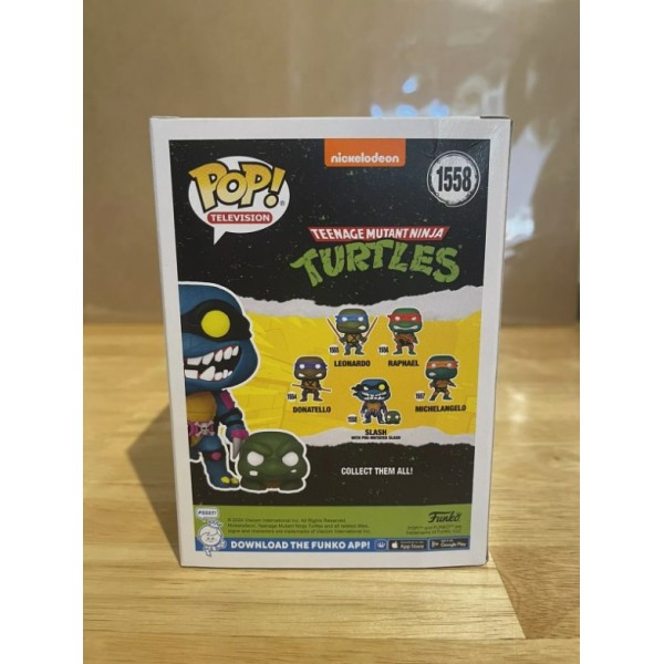 Фігурка Черепашки ніндзя Слеш Slash with Pre-Mutated Slash Funko Pop Фанко Поп ninja turtles TMNT 10 см №1558