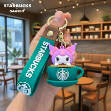 Куромі брелок аніме, Kuromi, Геншин, манга, Starbucks, на ключі, сумку 5.5 см