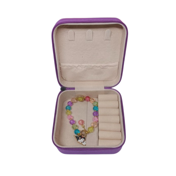 Шкатулка Куромі коробка для коштовностей Kuromi браслет