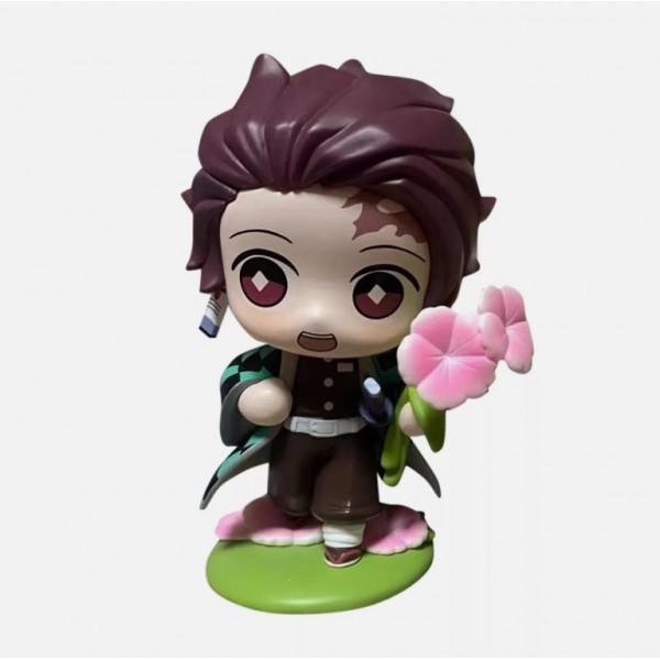 Фігурка Танджиро Камадо Тандзіро Клинок розсікаючий демонів Demon Slayer Tanjiro Kamado іграшка аніме 8,5 см