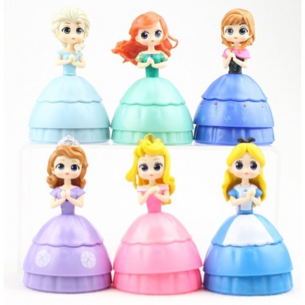 Принцеси Діснея дитячі іграшки в кулі лялечка в спідниці