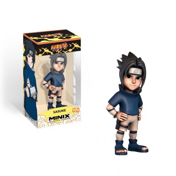 Фигурка Саске Учиха Наруто Naruto Sasuke игровая фигурка статуэтка Миникс 12 см