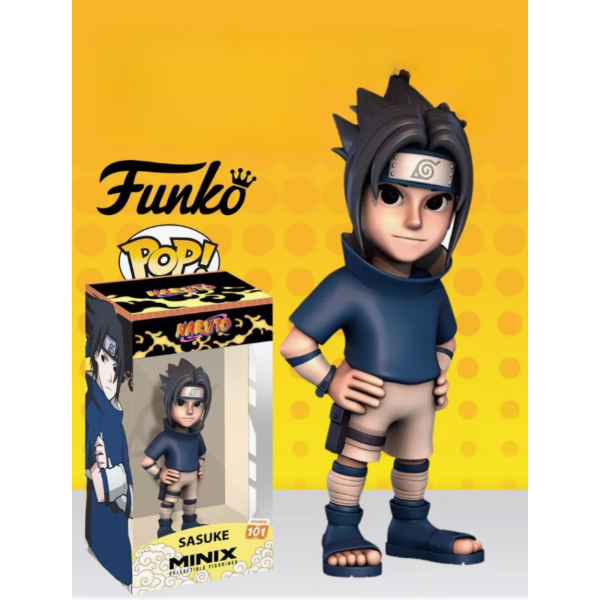 Фигурка Саске Учиха Наруто Naruto Sasuke игровая фигурка статуэтка Миникс 12 см
