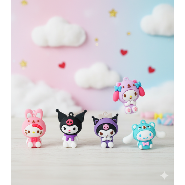 Набор фигурок Куроми Kuromi Мелоди My Melody игрушки для детей 5 шт 5 см